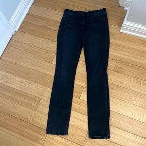 DL 1961 dark wash denim jeans | size: 27